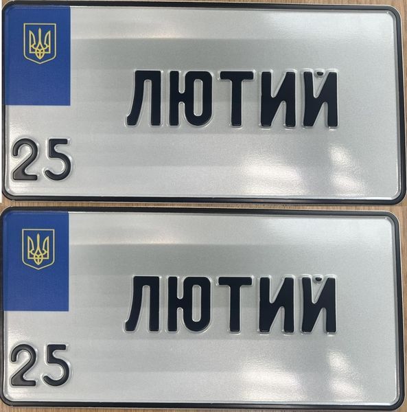 Комплект Автономерів - cувенірні Америка (ЛЮТИЙ) 222 фото Комплект Автономерів - cувенірні Америка (ЛЮТИЙ) 222 фото